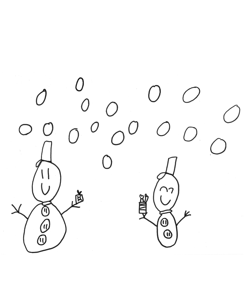 雪だるまのおともだち
