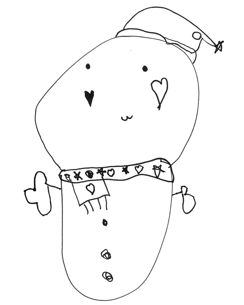 おしゃれゆきだるま