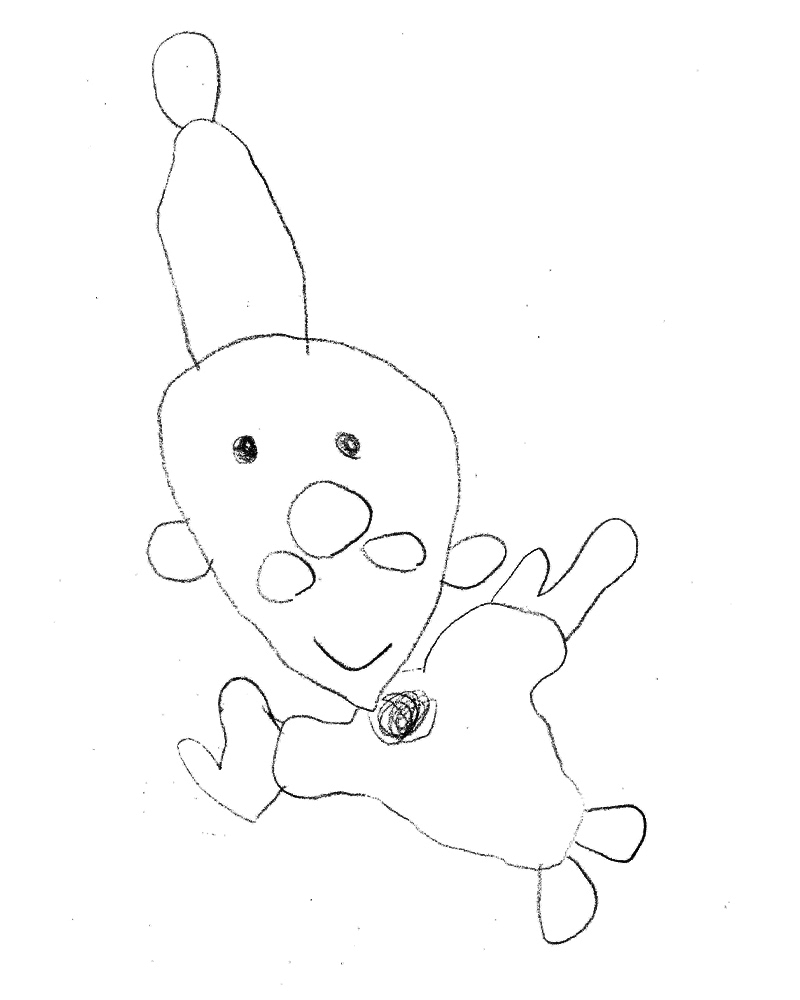 おそらをとんでいるサンタさん