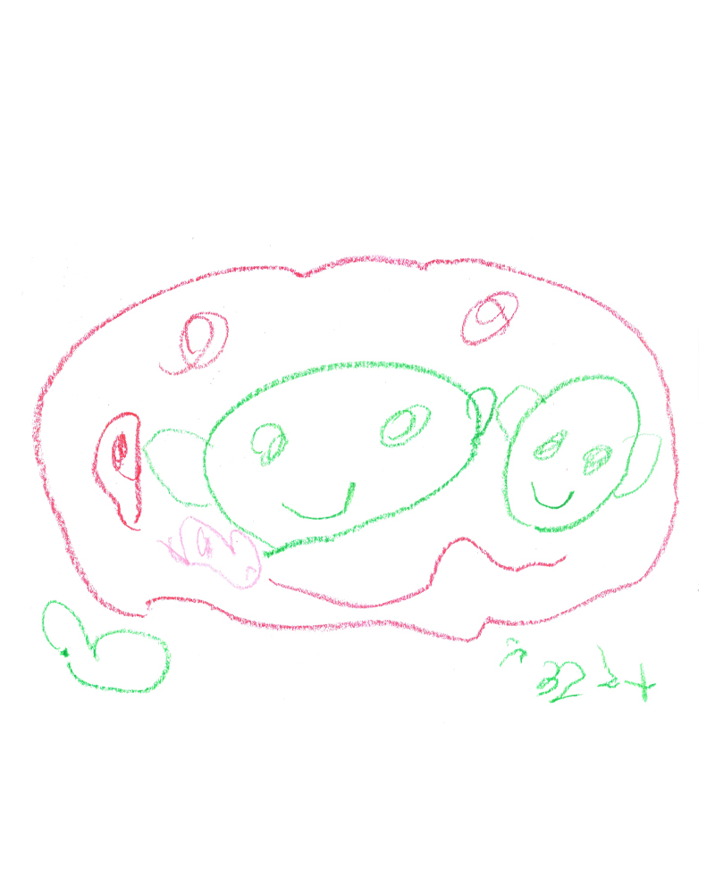 かわいいふうちゃん(兄)とまおとママ