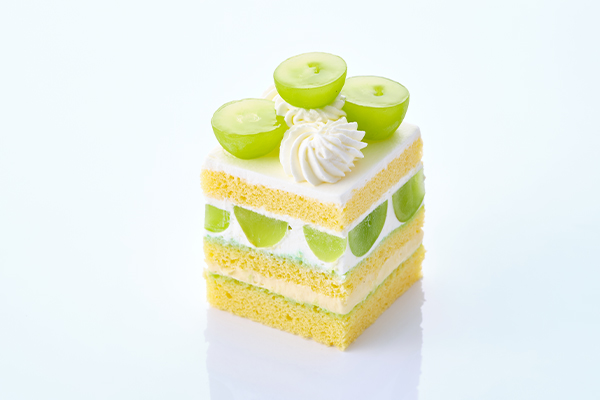 シャインマスカットのショートケーキ