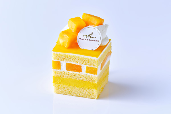 マンゴーのショートケーキ