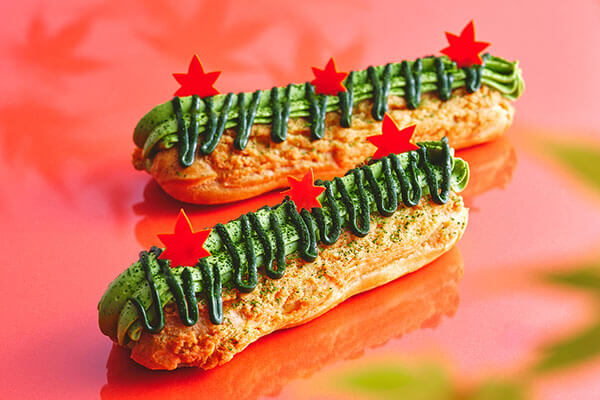 秋のお散歩アイスエクレア 茶茶棒