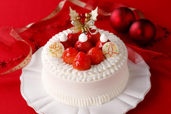 クリスマスの庭園（15cm）