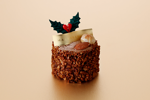 ショコラの森のきり株［ナッツとチョコレートのケーキ］