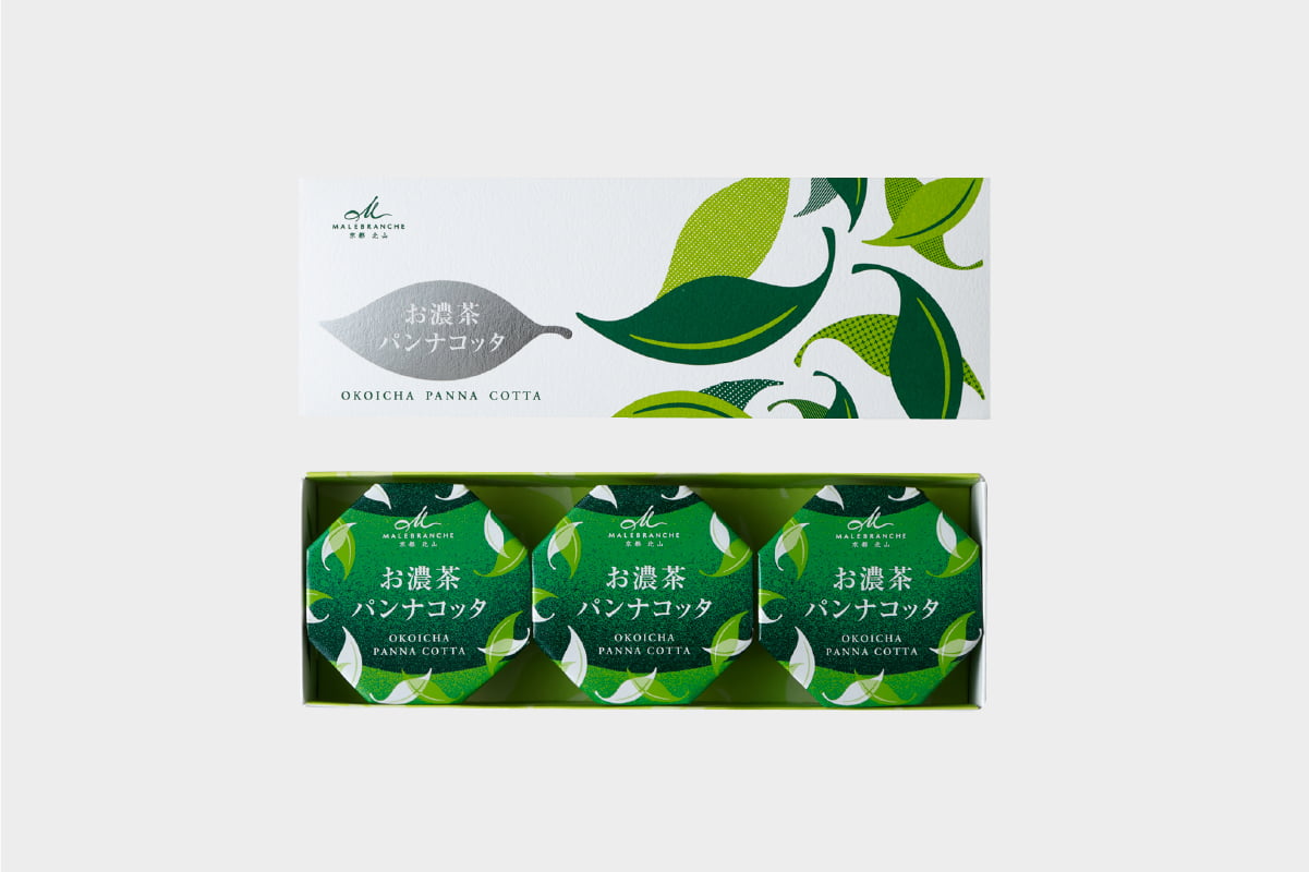 お濃茶パンナコッタ 3コ入