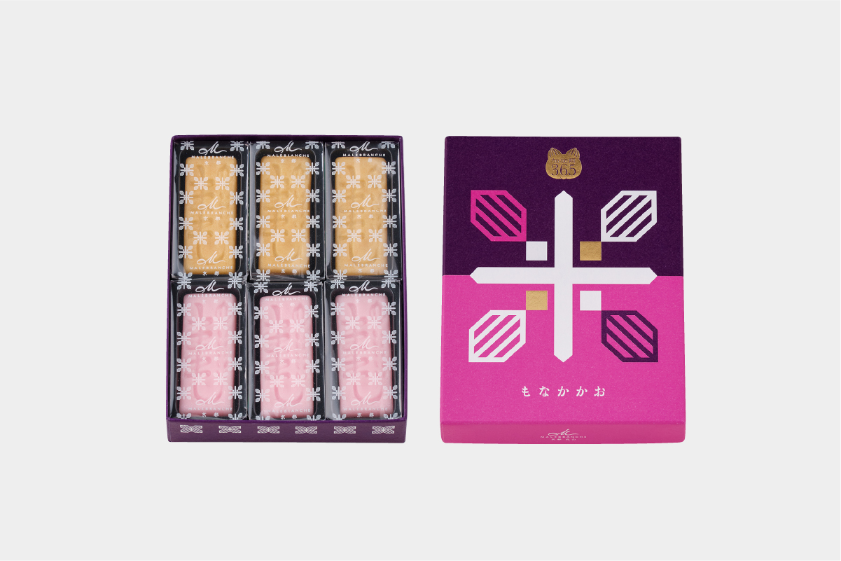 もなかかお 6個入 苺＆ジャンドゥーヤ