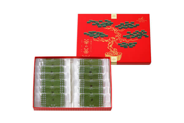 茶の菓12枚入 関西国際空港限定パッケージ