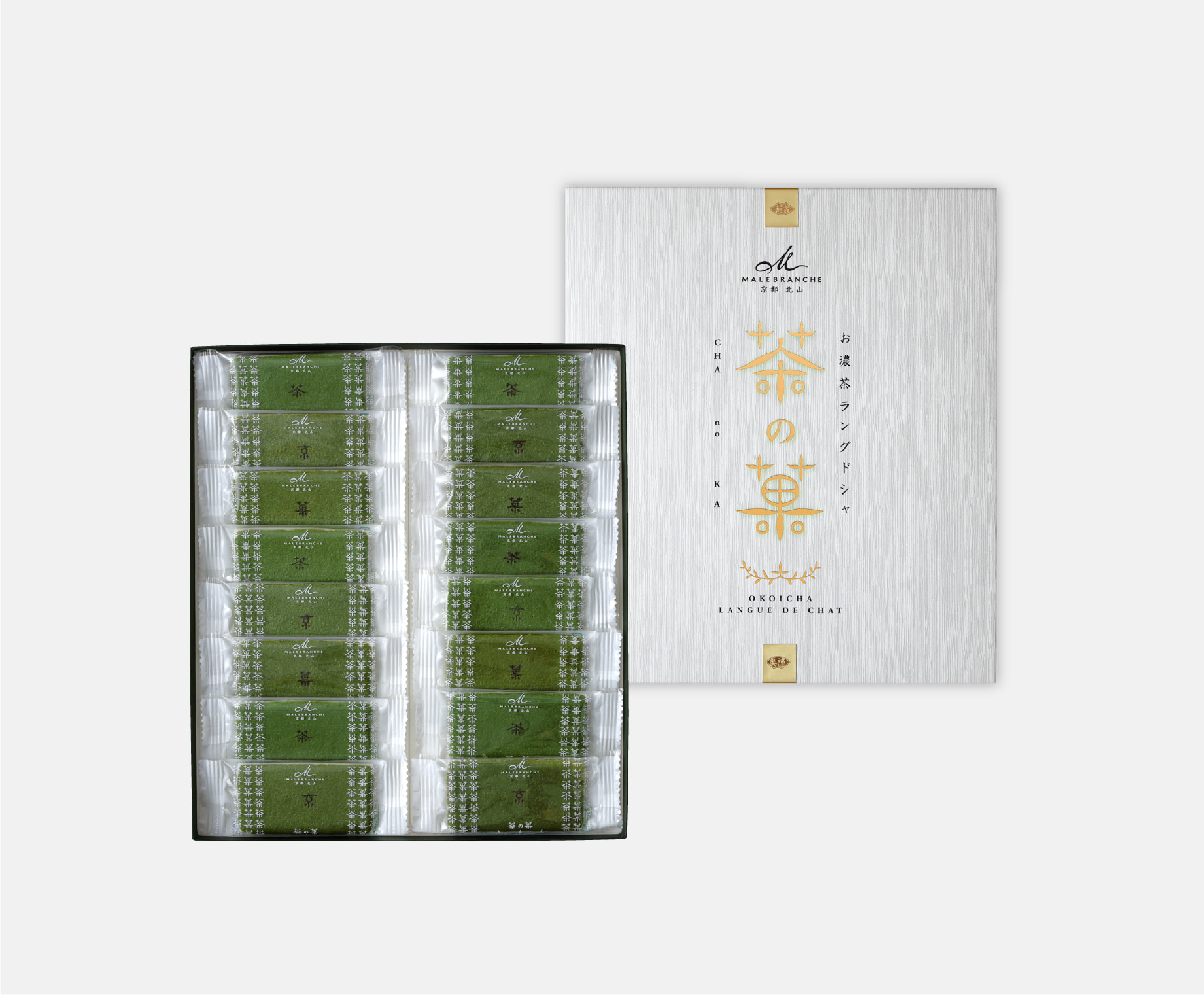 茶の菓抹茶夾心餅乾禮盒