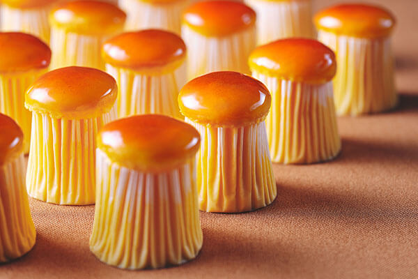 チーズスフレ 料理長の帽子