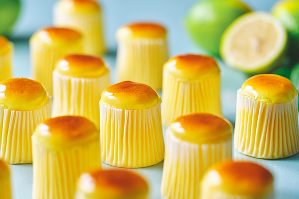 チーズスフレ 料理長の帽子 京檸檬