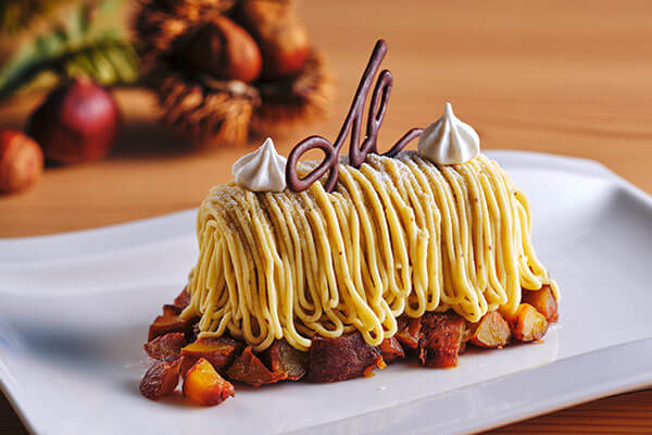 しぼりたてモンブラン ～丹波栗づくし～