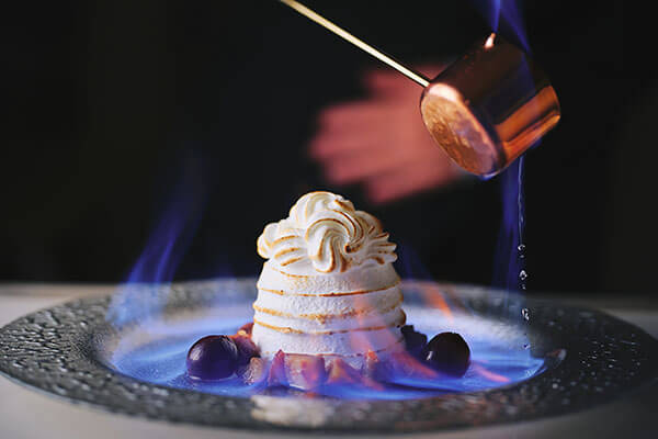 燃える氷山 ベイクドアラスカ