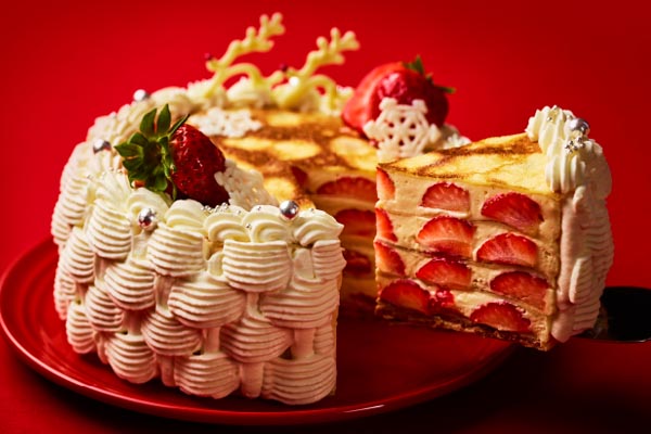 【完売御礼】〈京の雫〉のクリスマス・ミルクレープ