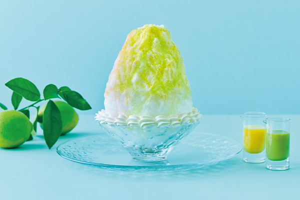 天然氷 雪の菓 京檸檬かき氷