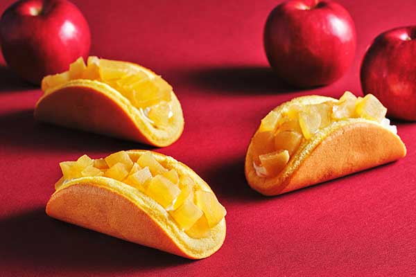 たまごたっぷりオムレット ～りんご～