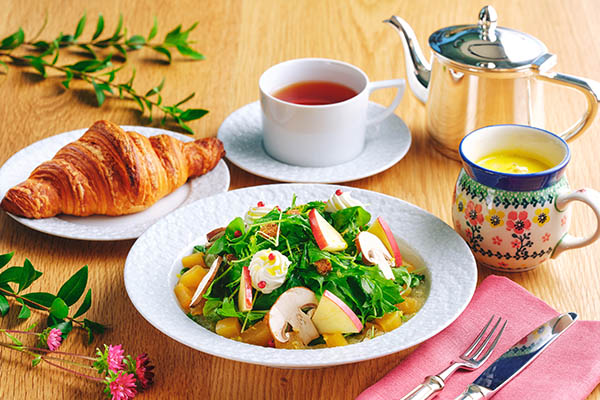 お菓子屋さんのガーデンフルーツサラダセット<br>〜きのことりんごのスイーツドレッシング〜