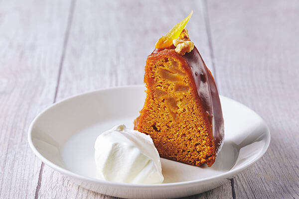 りんごと香ばしキャラメルのクグロフ