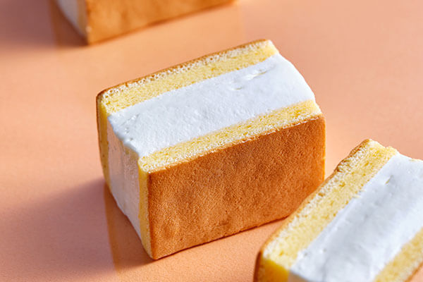 ふんわり生クリームシフォンサンド