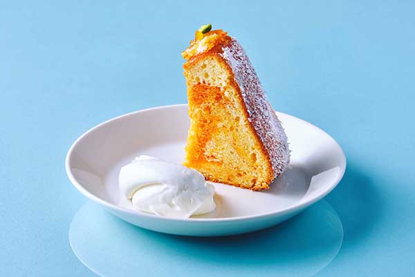 ココナッツ風味のオレンジケーキ