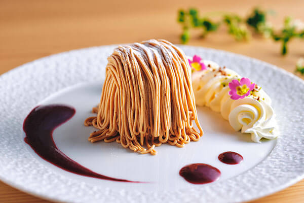 しぼりたてモンブラン～ガーデンスタイル～