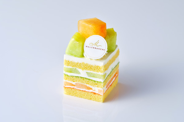ジューシーメロンのショートケーキ