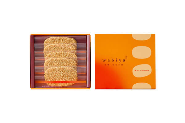 薄玻璃チュイル 白ごま 5枚入