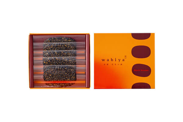 薄玻璃チュイル 黒ごま 5枚入