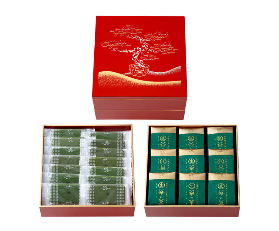 喜びかさね 漆器のお重 二段｜マールブランシュ／菓子wabiya公式