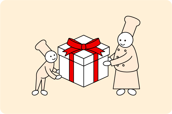 会社の上司や同僚にお土産として