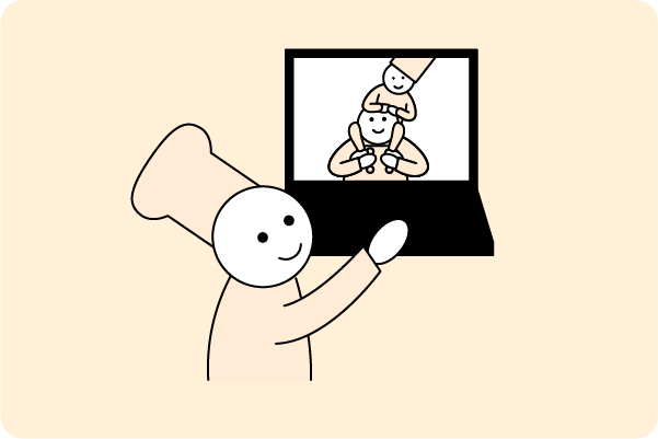 なかなか会えない遠方の家族や友人へ