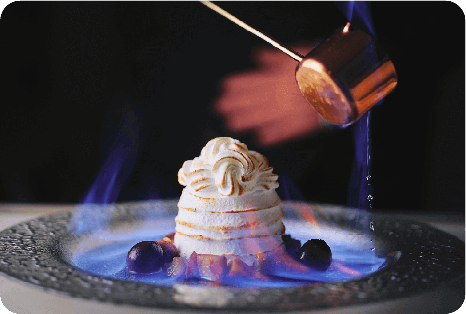 出来立ての美味しさを特別な空間で