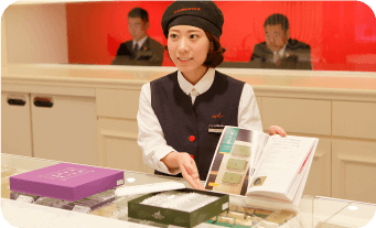 お客さま一人ひとりの特別なご相談も丁寧にお答えしています